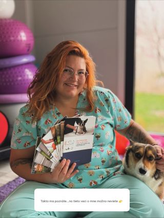 ✨ Takto ma možno poznáte, ale za tým je ešte veľa príbehov. Nie som len fyzioterapeutka pre psov. Som mama, chovateľka,...